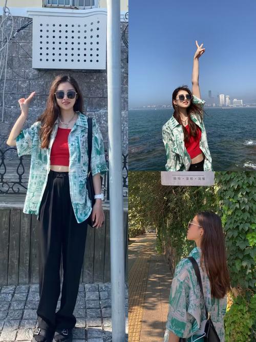 明星度假着装图片欣赏_女明星度假服装_度假服饰